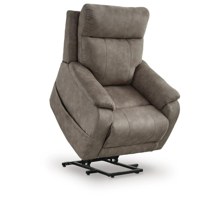 Crestmeade Power Lift Recliner - Fossil