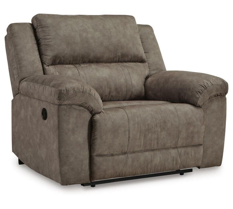 Laresview Oversized Recliner - Fossil