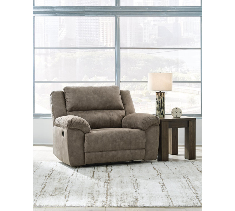 Laresview Oversized Recliner - Fossil