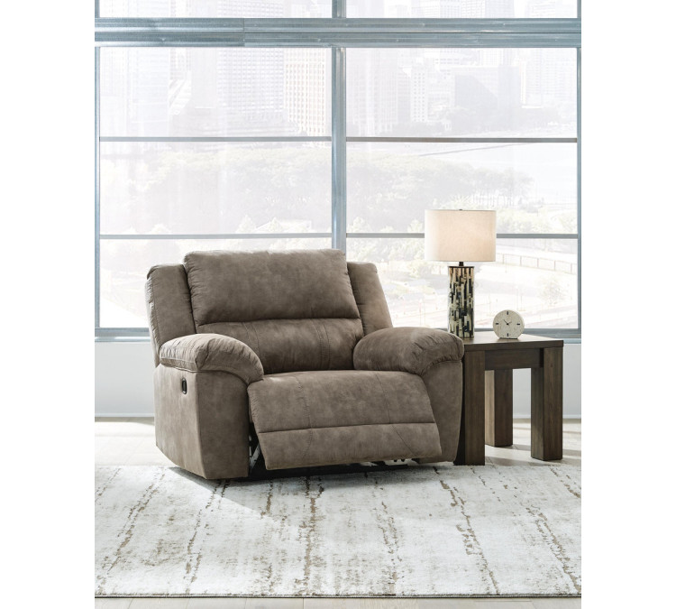 Laresview Oversized Recliner - Fossil