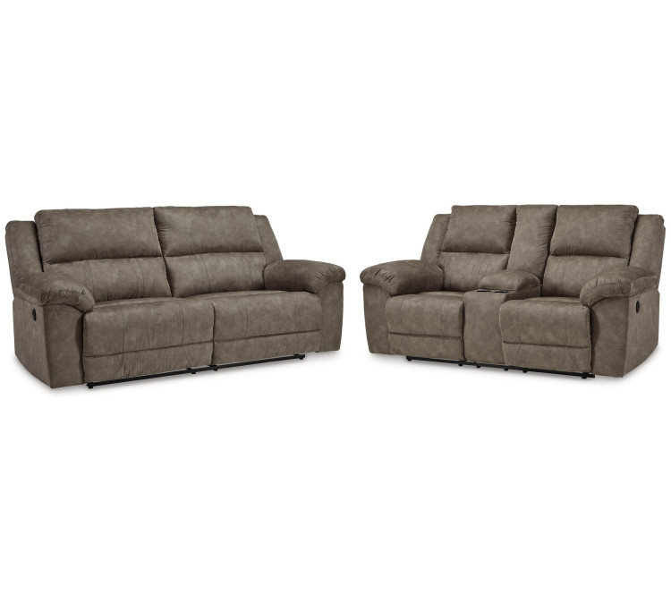 Laresview Sofa and Loveseat - Fossil