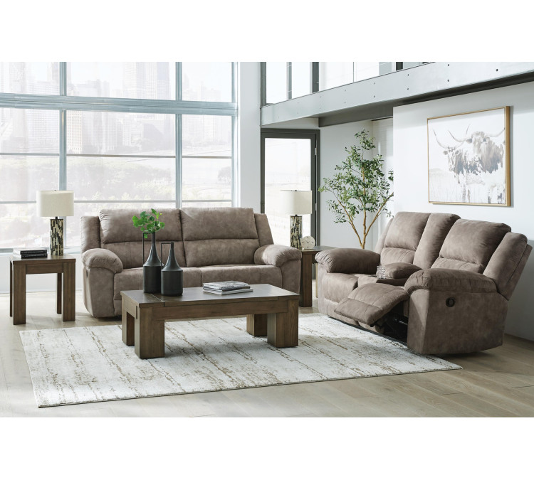 Laresview Sofa and Loveseat - Fossil