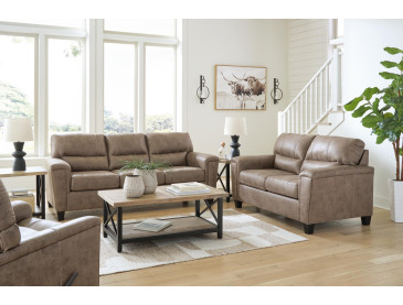 Navi Sofa, Loveseat and Recliner - Fossil