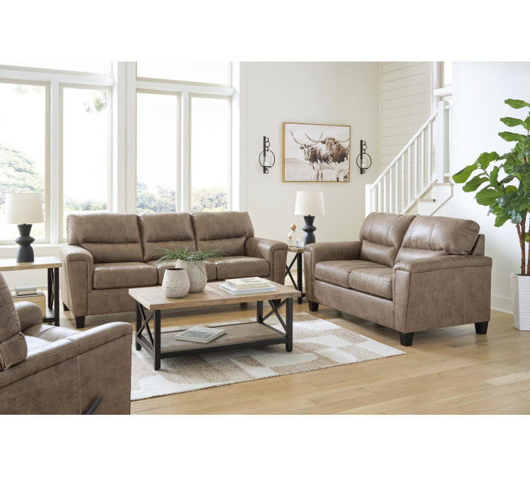 Navi Sofa, Loveseat and Recliner - Fossil