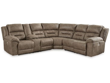 Ravenel 3-Piece Power Reclining Sectional - Fossil