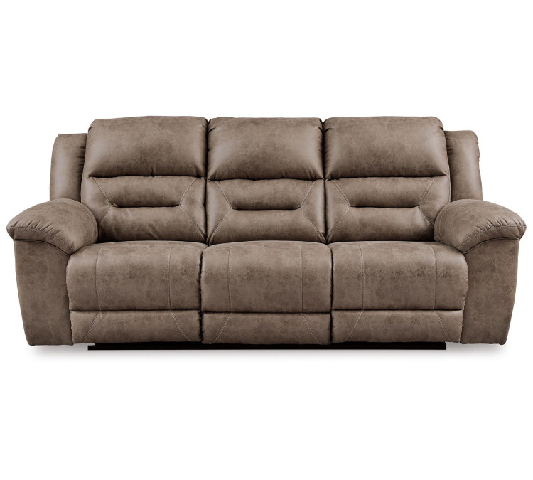 Stoneland Reclining Sofa - Fossil