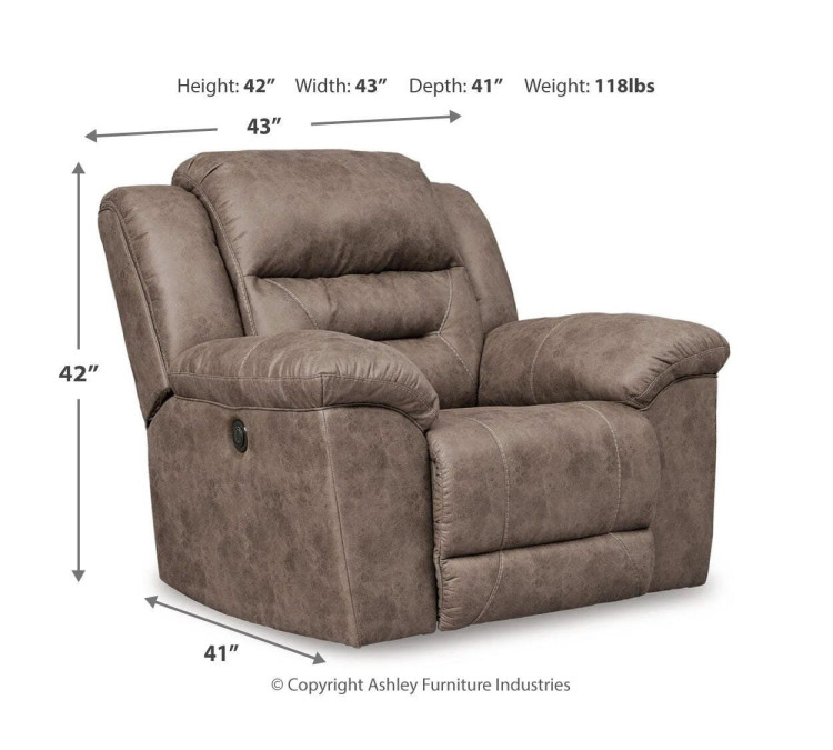 Stoneland Sofa, Loveseat and Recliner - Fossil