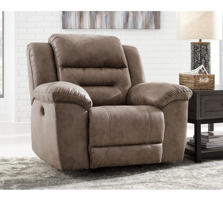 Stoneland Sofa, Loveseat and Recliner - Fossil