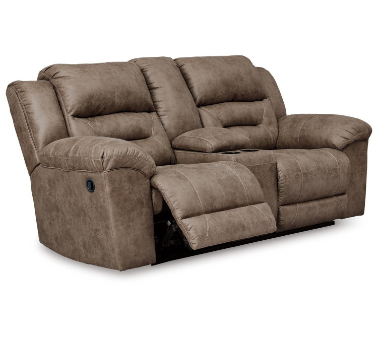 Stoneland Sofa, Loveseat and Recliner - Fossil