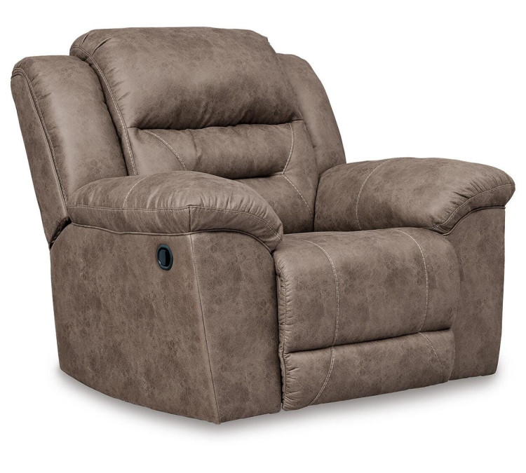 Stoneland Sofa, Loveseat and Recliner - Fossil