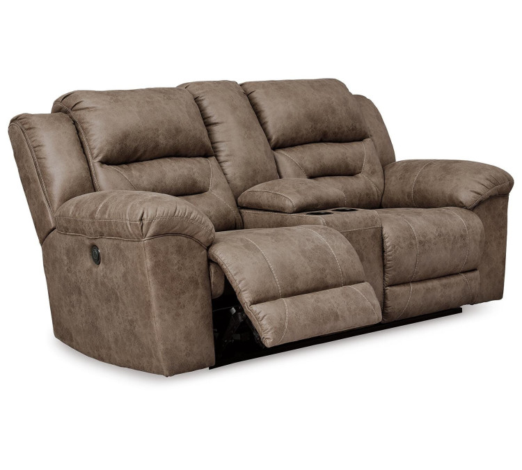 Stoneland Sofa, Loveseat and Recliner - Fossil