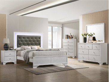 LYSSA BEDROOM - QUEEN / Frost
