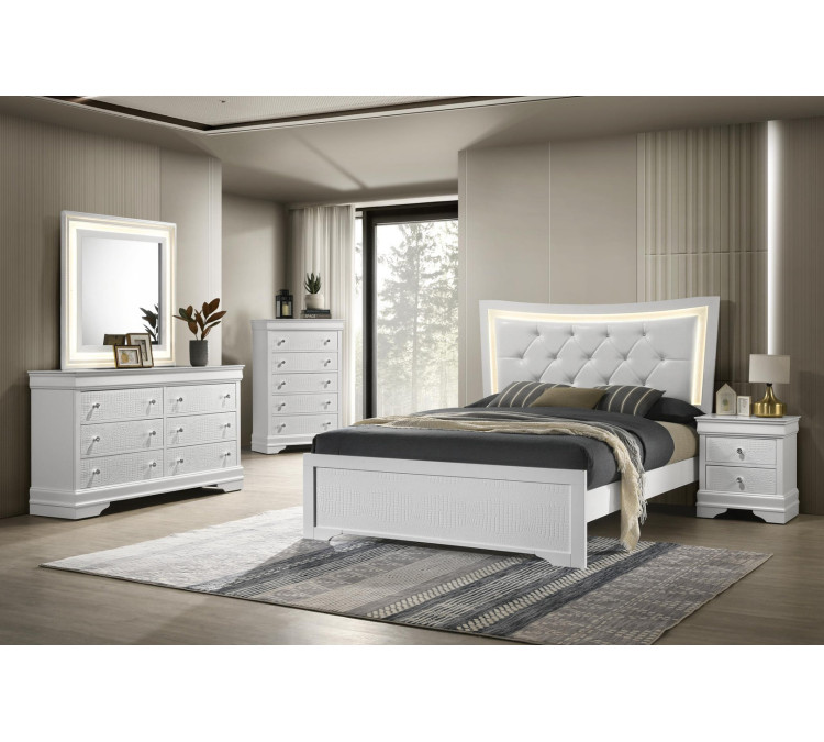 Marbella 5pc Set with LED Mirror