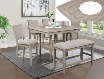 FULTON CTR HT GROUP MARBLE LZSSN - White Oak