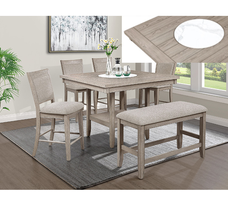 FULTON CTR HT GROUP MARBLE LZSSN - White Oak