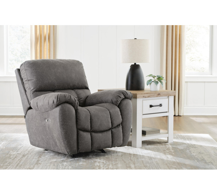 Hadrian Pike Power Recliner - Galaxy