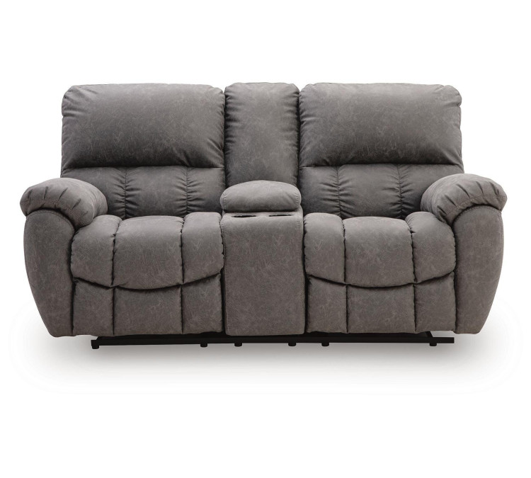 Hadrian Pike Power Reclining Loveseat with Console - Galaxy