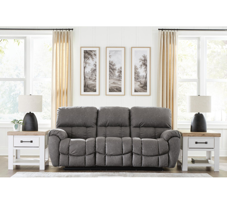 Hadrian Pike Power Reclining Sofa - Galaxy