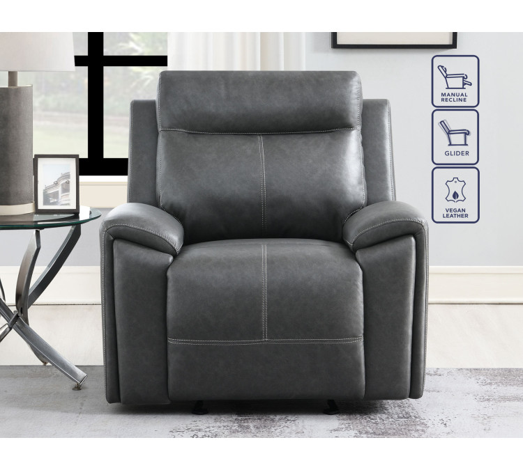 Gaston Recliner, Manual, Glider