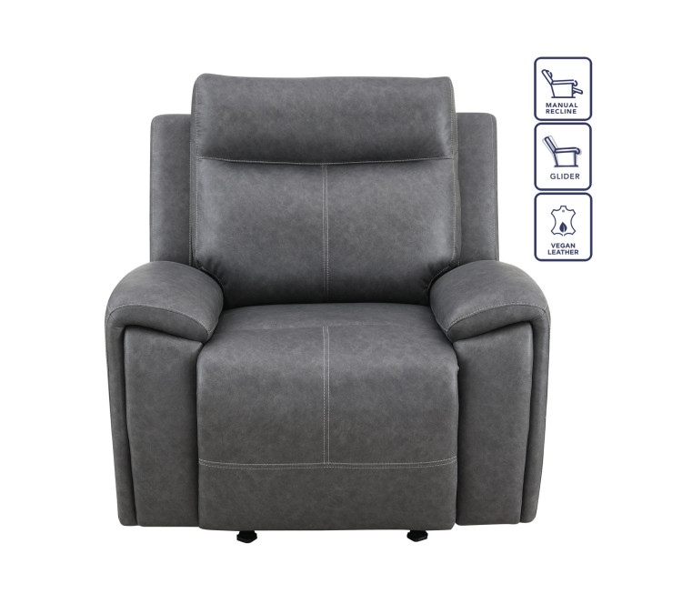Gaston Recliner, Manual, Glider