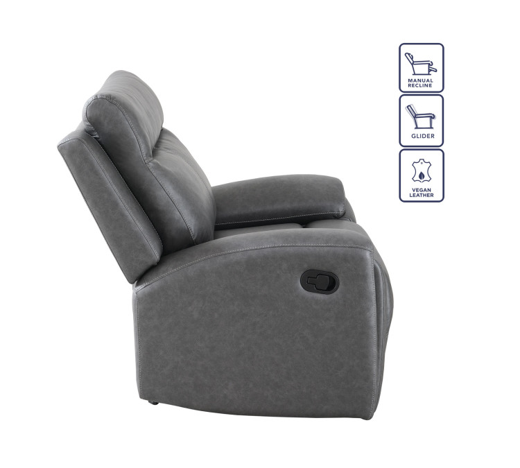 Gaston Recliner, Manual, Glider