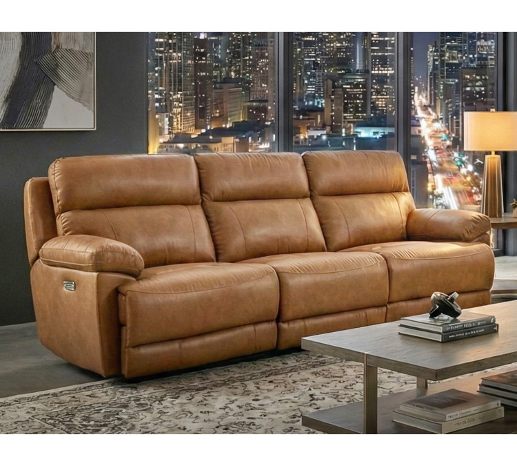 Gatlin Dual/Power Reclining, Leather