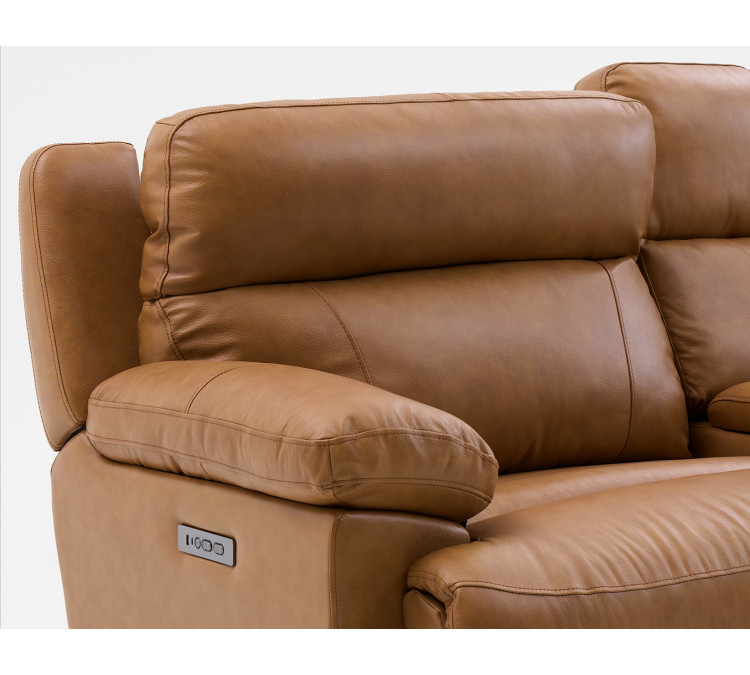 Gatlin Dual/Power Reclining, Leather