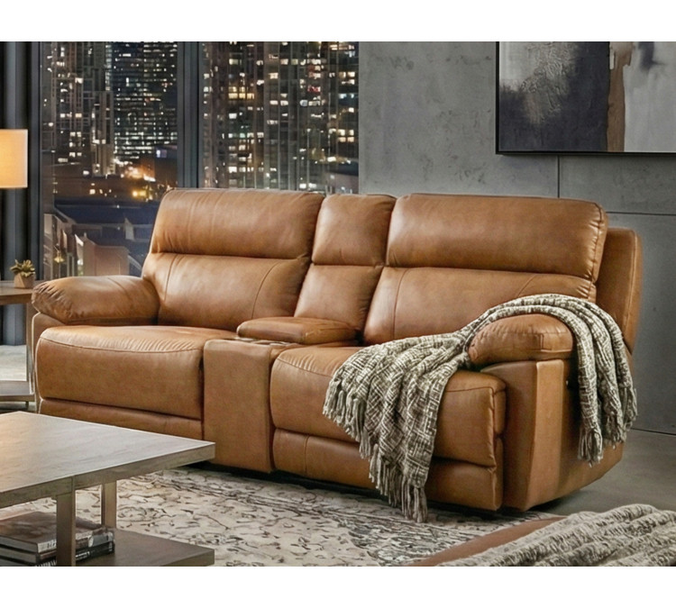 Gatlin Dual/Power Reclining, Leather