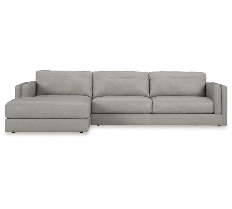 Amiata 2-Piece Sectional with Chaise - Glacier