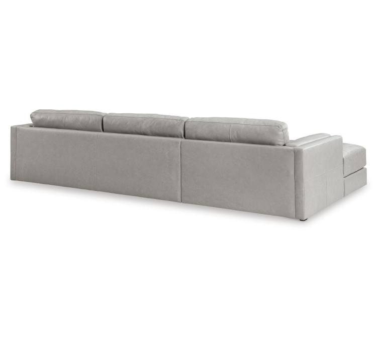 Amiata 2-Piece Sectional with Chaise - Glacier