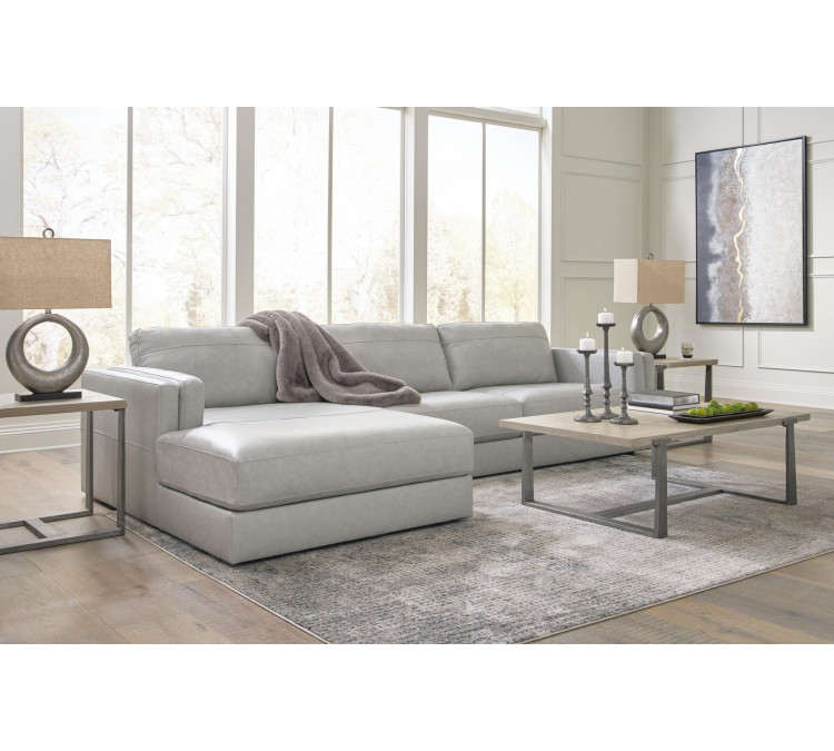 Amiata 2-Piece Sectional with Chaise - Glacier