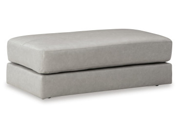 Amiata Oversized Accent Ottoman - Glacier
