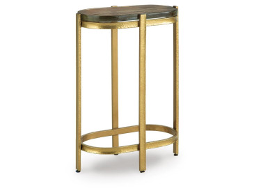 Porterville Accent Table - Gold Finish
