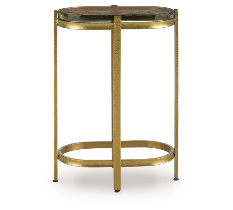 Porterville Accent Table - Gold Finish