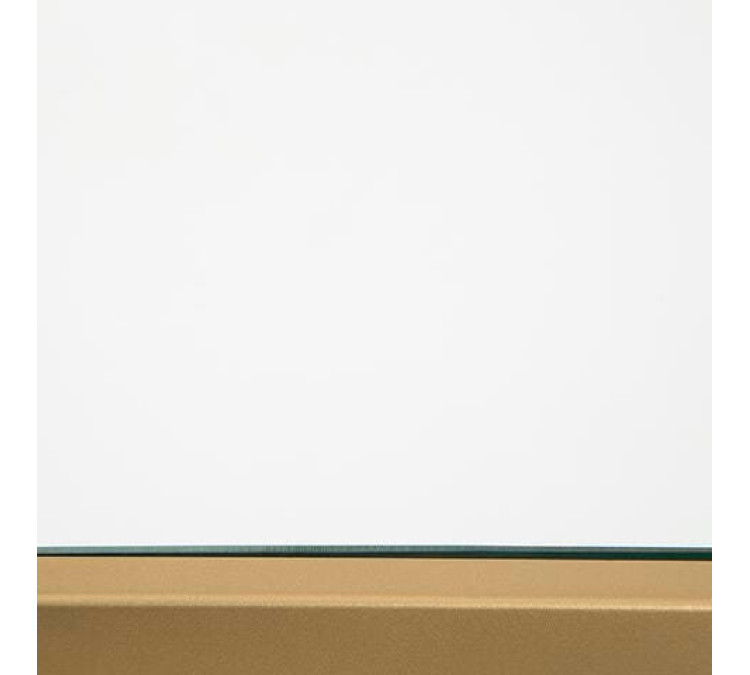 Veerwick Accent Coffee Table - Gold Finish