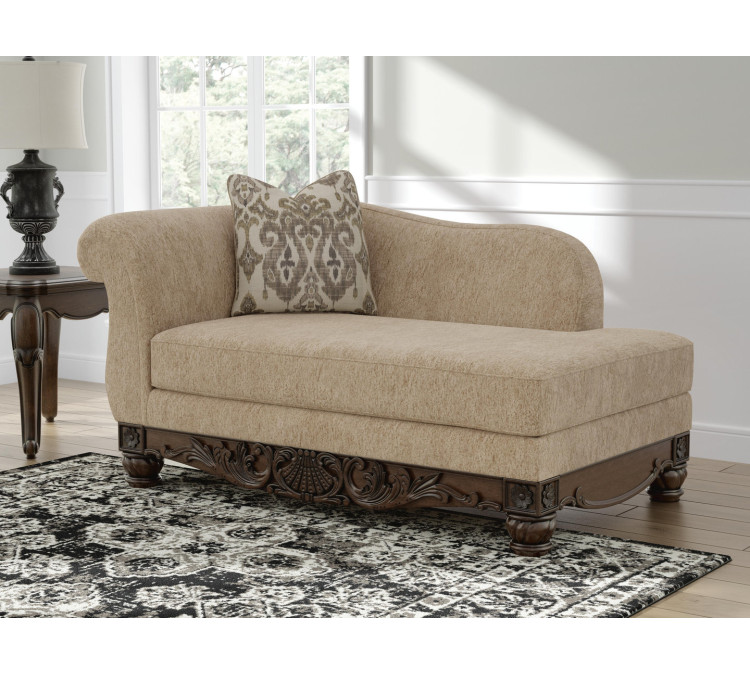 Stanmore Right-Arm Facing Corner Chaise - Golden