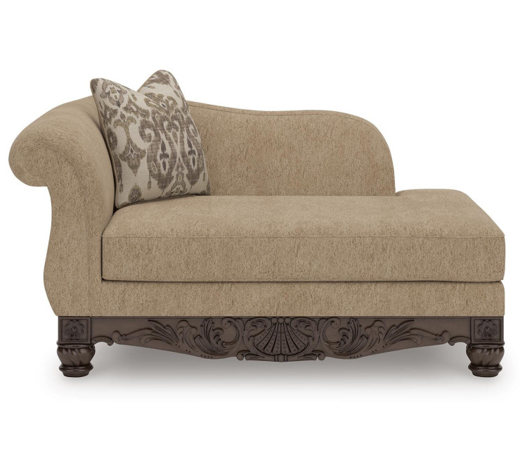 Stanmore Right-Arm Facing Corner Chaise - Golden