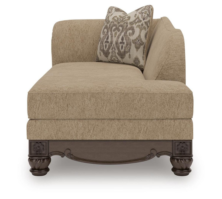 Stanmore Right-Arm Facing Corner Chaise - Golden