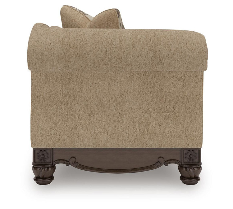 Stanmore Right-Arm Facing Corner Chaise - Golden