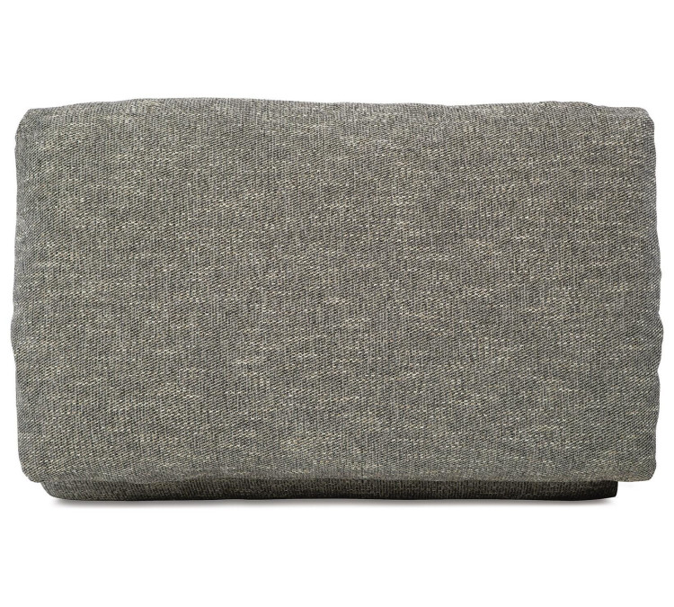 Dramatic Chair and Ottoman - Granite