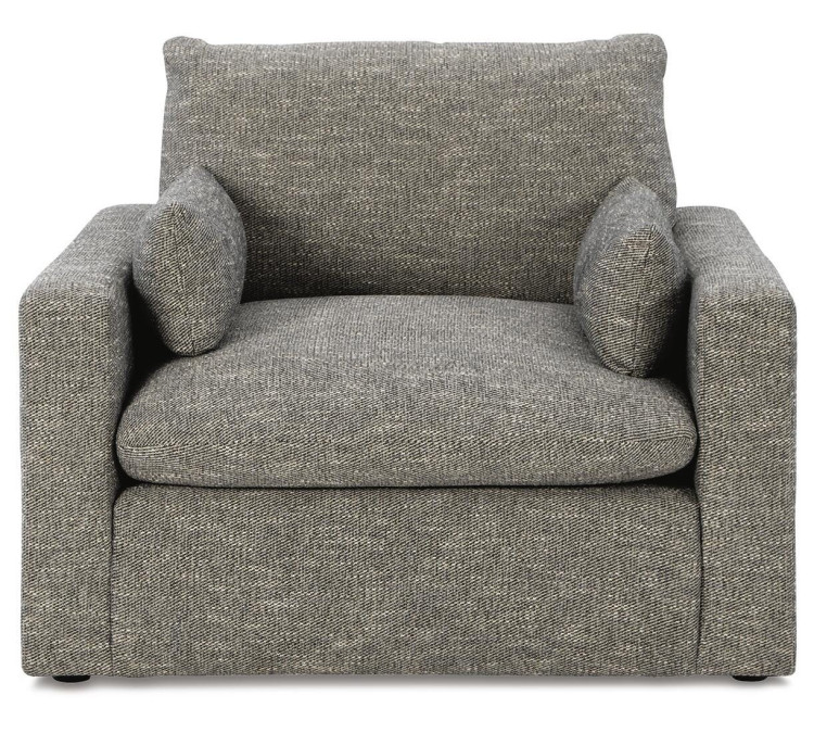 Dramatic Oversized Chair - Granite