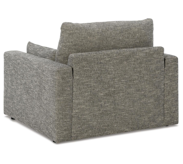 Dramatic Oversized Chair - Granite