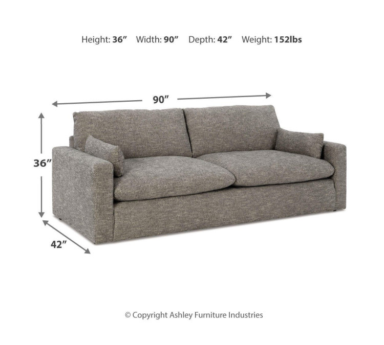 Dramatic Sofa - Granite