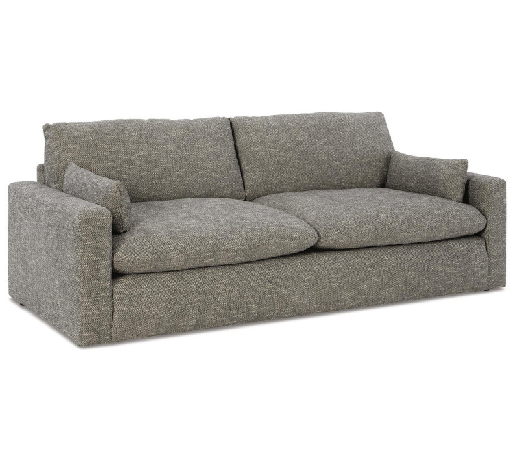 Dramatic Sofa, Loveseat, Chair and Ottoman - Granite