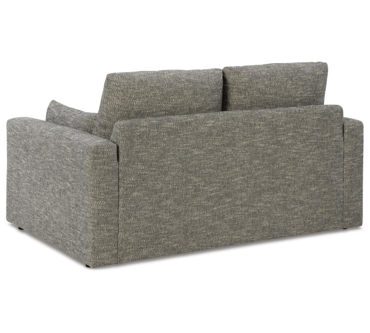 Dramatic Sofa, Loveseat, Chair and Ottoman - Granite
