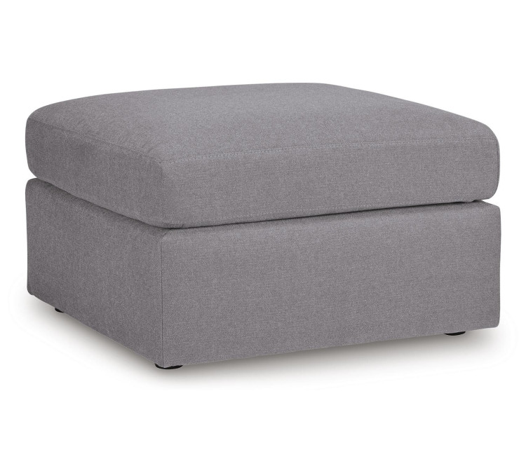 Modmax Oversized Accent Ottoman - Granite