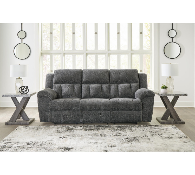 Frohn Reclining Sofa - Graphite