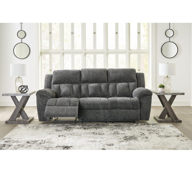Frohn Reclining Sofa - Graphite