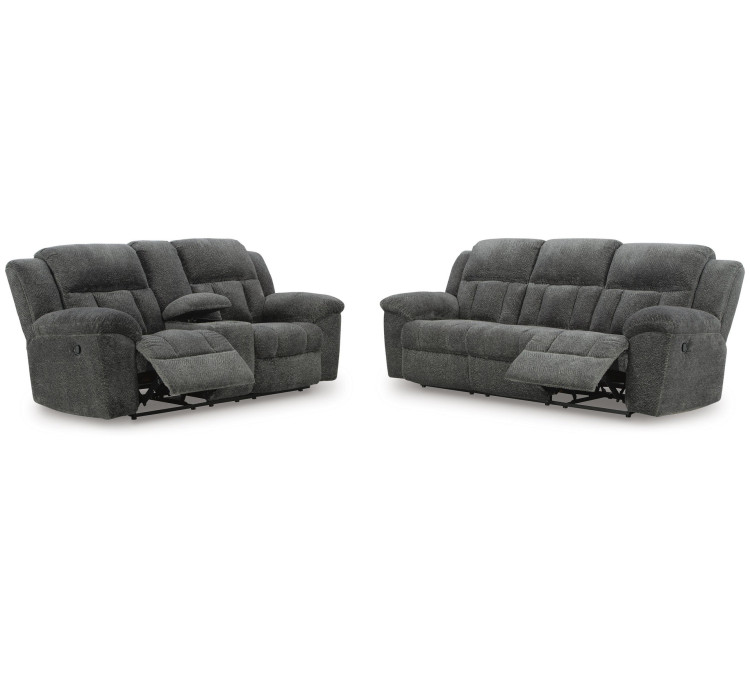 Frohn Sofa and Loveseat - Graphite