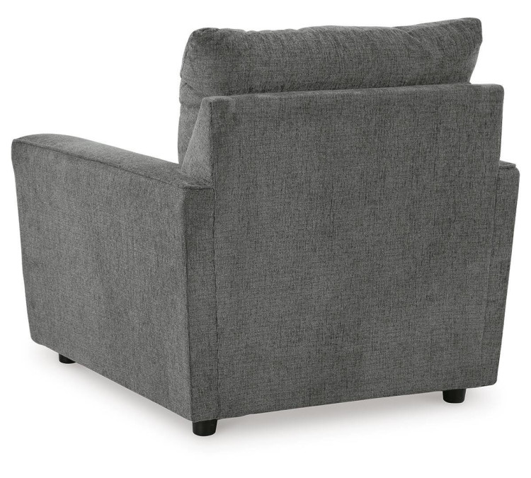 Stairatt Chair and Ottoman - Gravel